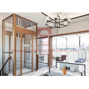 VVVF Hydraulic Small Residential Elevator Mini Home Lift For Home Usage