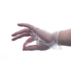 China Vinyl Disposable Gloves Powder Free Pvc Dotted Top Examination Pvc Gloves supplier