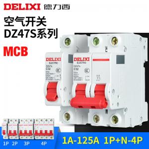 DZ47s Miniature Circuit Breaker , Electric Circuit Breaker 1~63A 80~125A