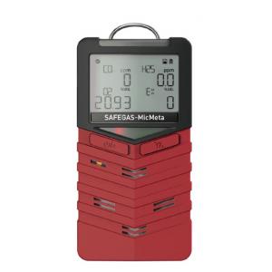Portable CO H2S O2 LEL Multi Gas Detector In Coal Mine IP68 With Multi Numerical Display