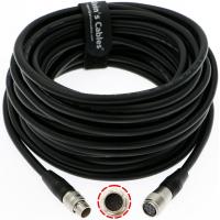 China Alvin’S Cables Hirose 20 Pin Male To Female Extension Cable For Canon CN-E18-80mm Lens To FPD-400D| ZSG-C10| ZSD-300D Co on sale