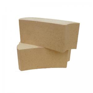 Refractory Curved Fire Brick Customized Size Corrosion Resistance