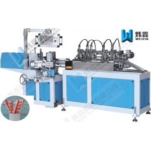 China Blue Paper Tube Making Machine Automatic Paper Drinking Straw Packing And Paper Straw Printing supplier