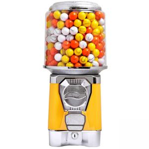 Yellow 1.4 Inch 1.6 Coins Candy Vending Machine