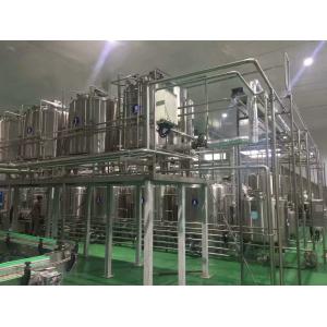 0.4 MPa Automatic Fresh Pasteurized Milk Production Line 80-150 B/min Capacity