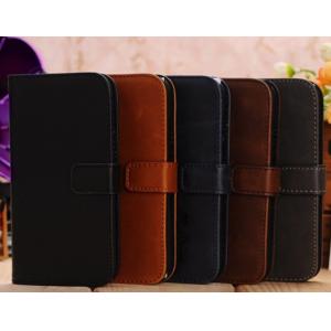 Pu leather case for samsung s5 with high quality pu leather case