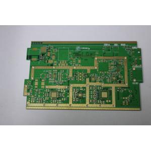 China Green Rogers PCB Board Cellular Base Station Rogers 4350B Board supplier