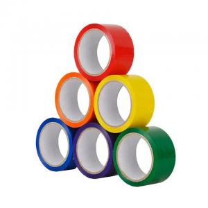 Strong Adhesion Bopp Red Packing Tape Sealing Carton Custom Packaging Tape