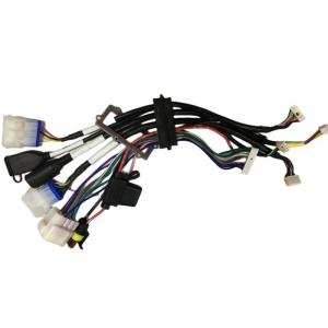 China Round Electronic Wire Harness Pure Copper Car Stereo Connectors supplier