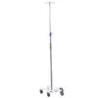 China Adjustable Height Hospital Infusion Stand Easy to Move and Power Type Without Power in Blue wholesale