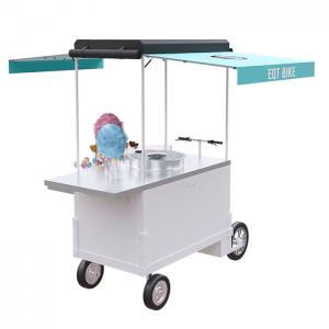 China DC12V/24V Electric Mobile Snack Cart Integrated Design With 1 Year Warranty supplier