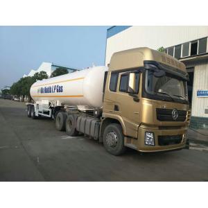 China 40 Cbm Tanker Truck Trailer 20 Tons Liquefied Petroleum Tanker Trailer supplier