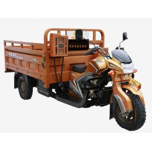Water Cooling Fuel 200cc Cargo Motor Tricycle with Strength Delivery Van