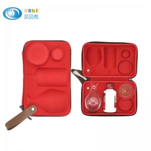 China Protective Shockproof Custom EVA Case Carrying For Wine And Glass Bottles supplier