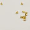 China Custom Brass Machined Pins Pad SMT Type Gold Plating 1.5mm Male For Connections wholesale