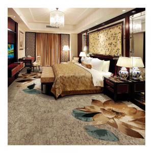 China Ink Painting Style 100% Nylon Commercial Full Room Carpet Printing Carpet supplier