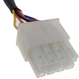 Customized 24AWG 8pin Electrical Wiring Harness Mini - Fit  2x4p 8P
