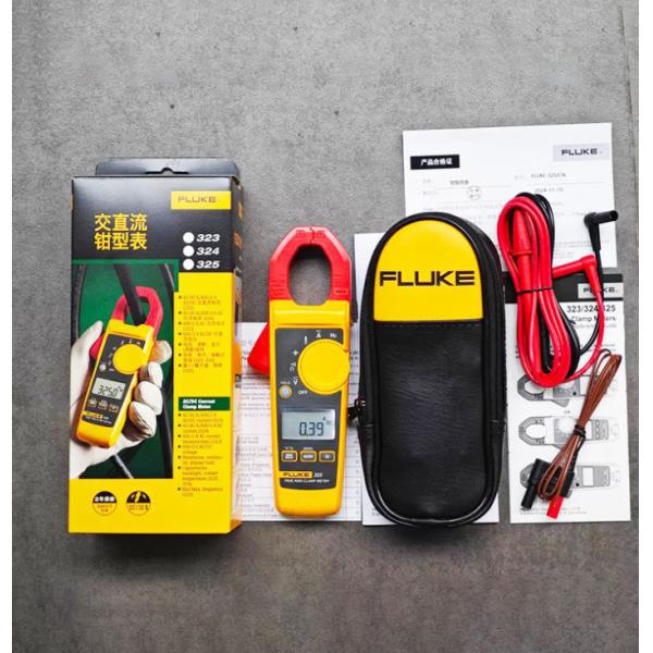 Pour Fluke 325 Mesures professionnelles du détecteur de pinces 400A AC/DC Paramètres de diode de continuité de fréquence True-RMS avec température