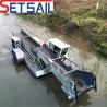50m3 Max. Loading Capacity Aquatic Weed Harvester for Eliminating Floating Garbage