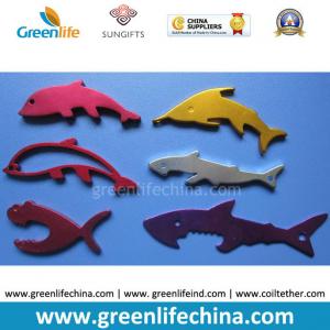 China Fashion Animal Shapes Various Colors Alumimum Promotional Metal Beer Bottle Opener Gift supplier