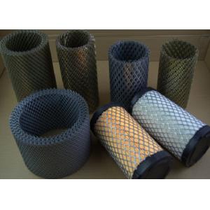 0.6mm Expanded Metal Mesh Filter Material 109mm Width