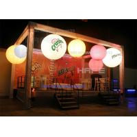 China Architectural Moon Blloon Light / Airstar Balloon Light Decorative Inflatable Lighting on sale