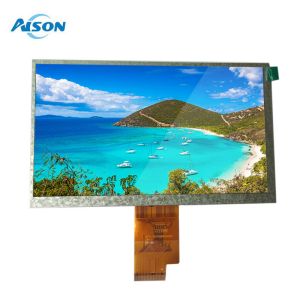China 7インチ 1024x600 IPS TFT LCDディスプレイ RGB 50ピン 静電容量式タッチスクリーン付き wholesale
