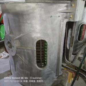 China 1ton 800kw Rapid Melting Medium Frequency Induction Melting Furnace Metallurgy Machine supplier