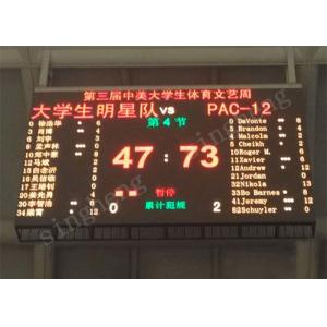 China High Definition P5 LED Scoreboard Display Point By Point Correction Technology supplier