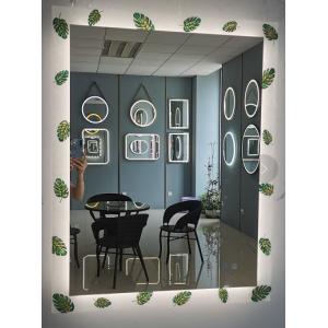 OEM ODM LED Bathroom Mirror Light Enamel Coloured LED Lighted Mirror