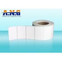China Thermal Paper Blank NFC Sticker Tags 1.5g 55×30mm 144 Bytes Memory on sale