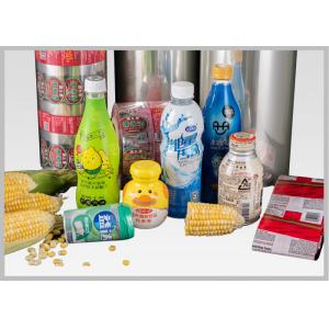 100 Biodegradable Plastic Film Corn Based Lactic Acid Polymers For Shrink Labels