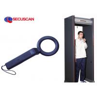 China Black 41 ( L ) X 8.5 ( W )  X 4.5 ( H ) cm Cheap Handheld Metal Detector Body Scanner sales for Correctional Facilities on sale