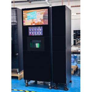 2400W Office QR Code Coin Operated Coffee Vending Machine With Ice Maker