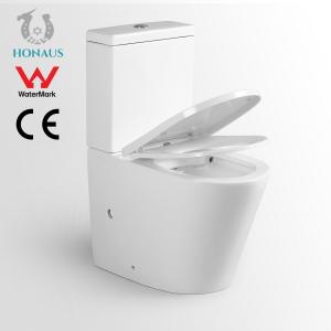 CE Eco Friendly Floor Standing Toilet 2 Piece Commode 635*365*800mm
