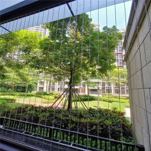 China Stainless Steel Window Invisible Grille with 2.0mm Wire Distance Gap B Security Rating and Dust-proof Function wholesale