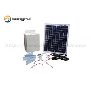 China 2 Batteries 400KG Solar Powered Single Swing Gate Opener supplier