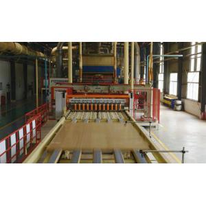 China Rice Straw Particle Board Production Line High Productivity Panel 2440 x 1220 MM supplier