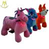 Hansel cheap shopping mall rides on animals plush electrical animal toy car factory