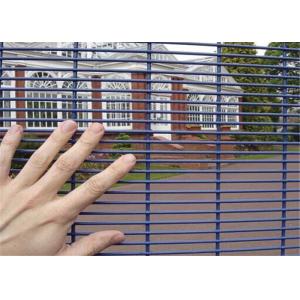 China Welded welded wire fence panels for anti climb mesh fence flat plate supplier