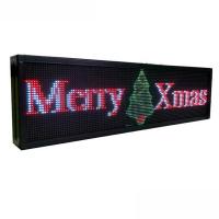 China P10 P5 RGB Full Color LED Window Display Signs For Shop Windows Advertising on sale