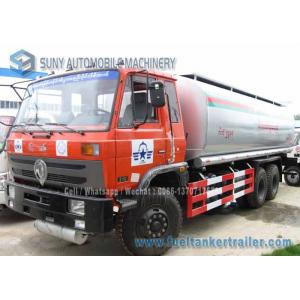 China 10 Wheel Chemical Tanker Truck 20000 Litres Carbon Steel 210 hp Dongfeng supplier