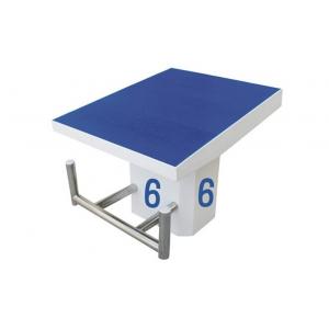 Single Stage Starting Block Platform Swimming Pool Accessories Eco-friendly