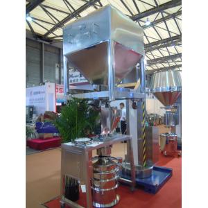 China 20L - 2000L Volume Material Handling Hopper Pharma Lift , Pharma Bin Lifter Machine supplier