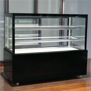 China Air cooling good quality compresor Cake Display Freezer For Bread and coffe shop showcase supplier