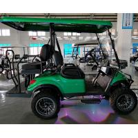 China Mini Electric Golf Trolley Cart 4 Wheel Disc Brake 10 Inch TFT IP66 CARplay Display 60V 72V on sale