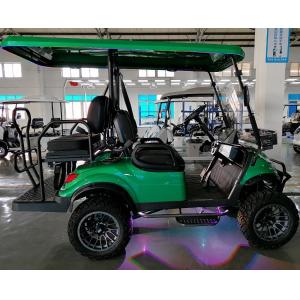 Mini Electric Golf Trolley Cart 4 Wheel Disc Brake 10 Inch TFT IP66 CARplay Display 60V 72V