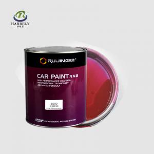 China Waterproof Deep Red Car Paint , 1K Spray Car Body Repair Paint 0.5L 1L 2L 4L supplier