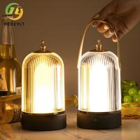 China Rechargeable LED Bar Lamp Table Light Nightlight Creative Restaurant Ambiance Light on sale