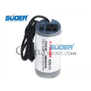 China Suoer Car Power Inverter 12v DC to 220v AC Power Inverter 200w Inverter supplier
